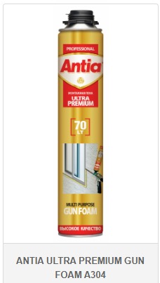 ANTİA POLİÜRETAN TABANCALI KÖPÜK
