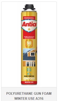 ANTİA POLİÜRETAN TABANCALI KÖPÜK